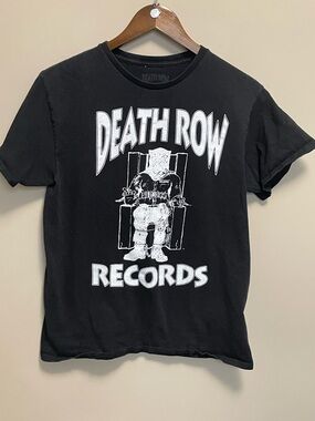 Death Row Records Black Tee Men’s Medium